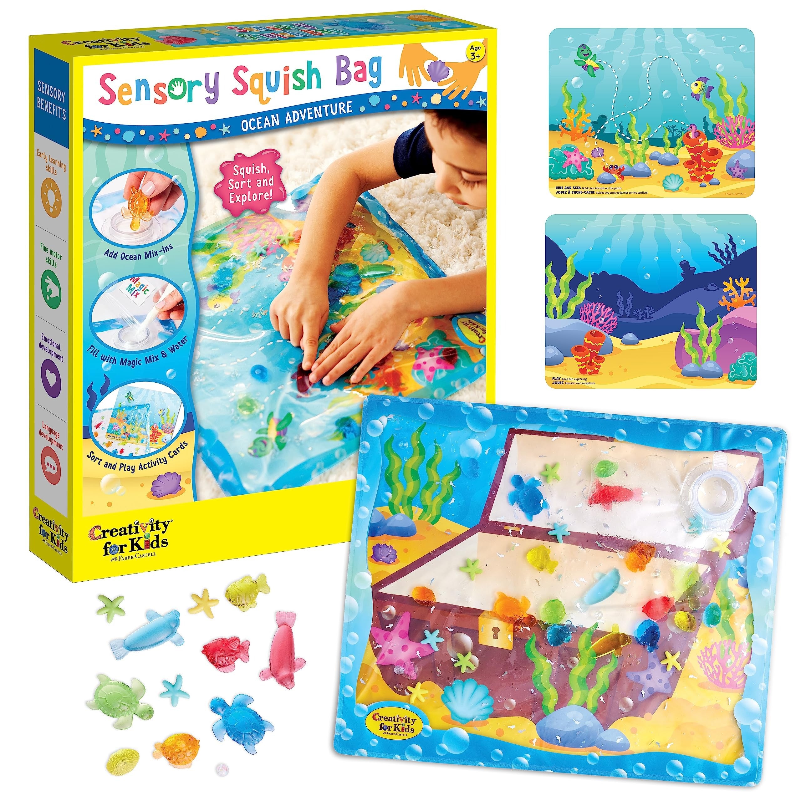 Creativity sensory squish bag