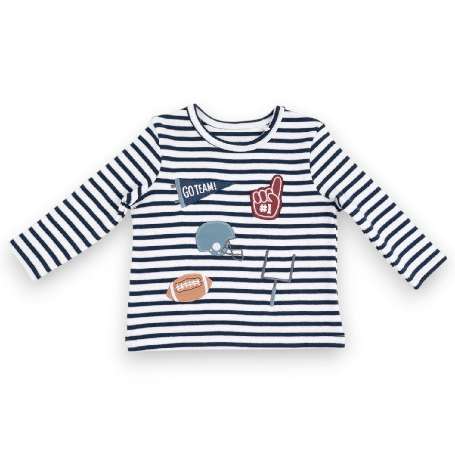 Angel Dear Football Navy Long Sleeve Uni Shirt 945-F26-FNA 5308