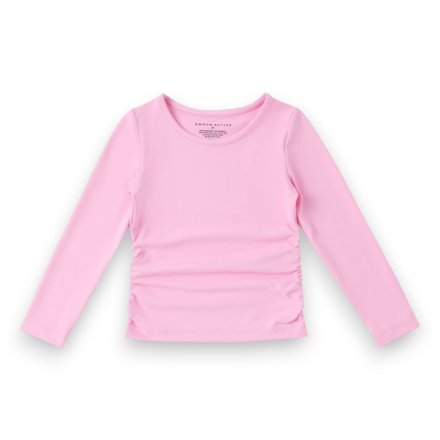 Swoon Kids Bubblegum Pink Ruched Top AF2645