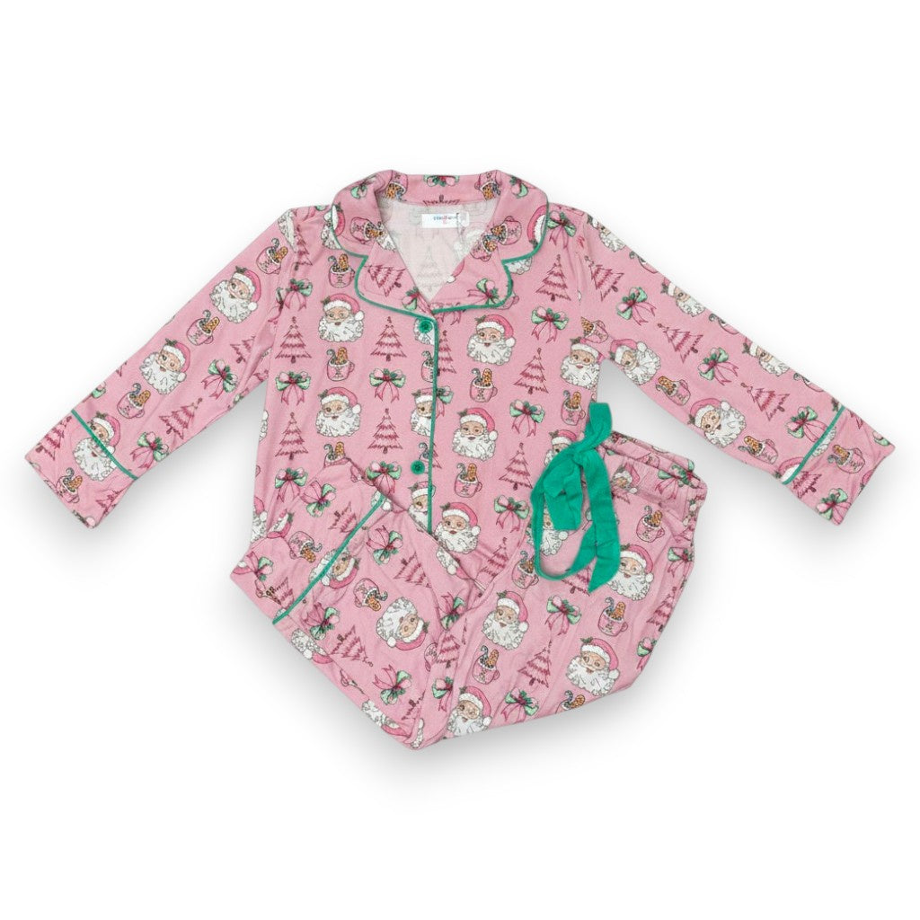 Lulu Bebe Santa Viscose Button Down JPS LP Alex-SANTA 5308