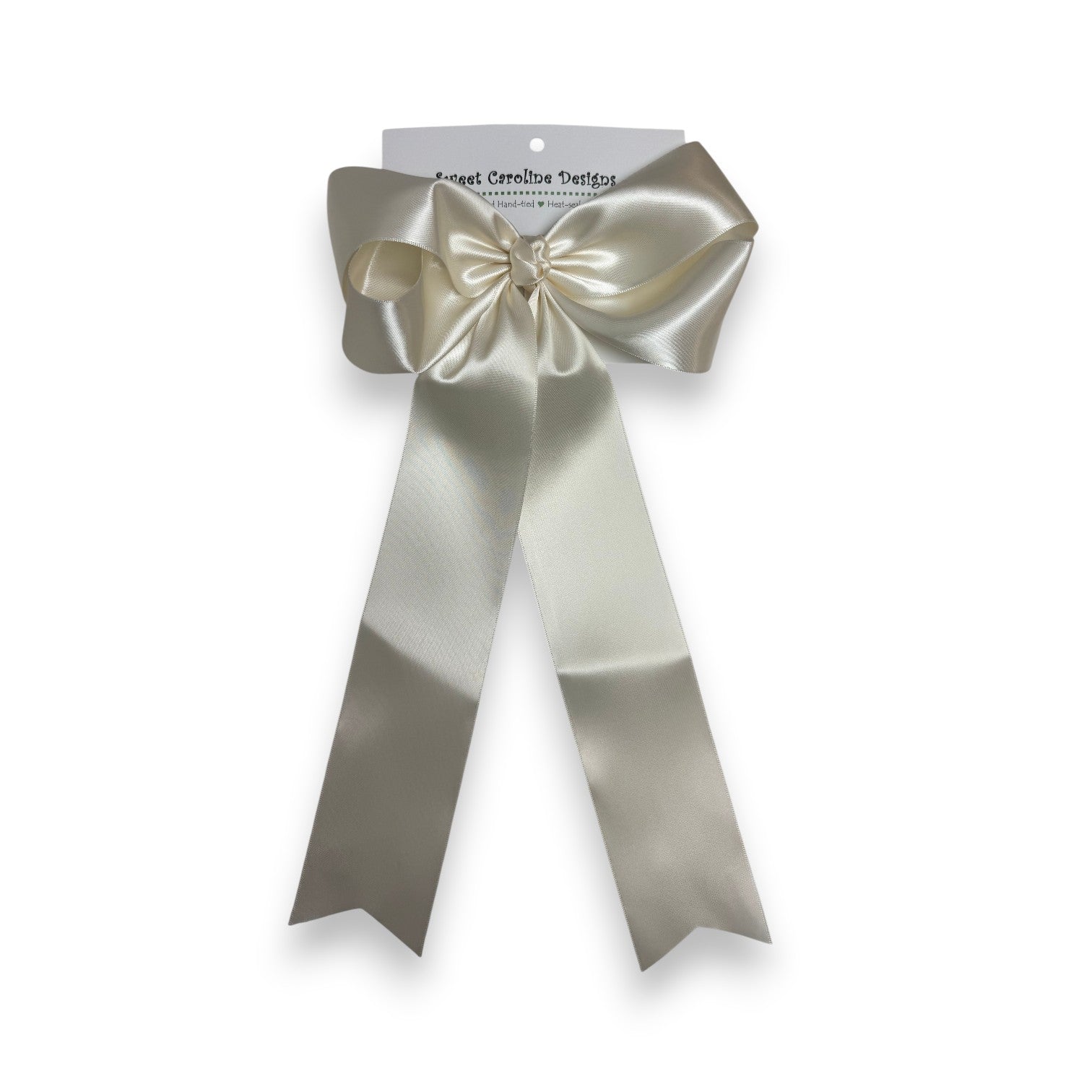 Sweet Caroline X-Large Satin Bows w/ Long Tails