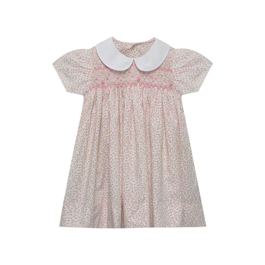 Baby Sen Pink Flower Asher Dress-In Full Bloom BS1010D 5211