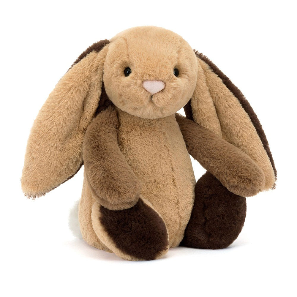 JellyCat Patchwork Brown Bunny
