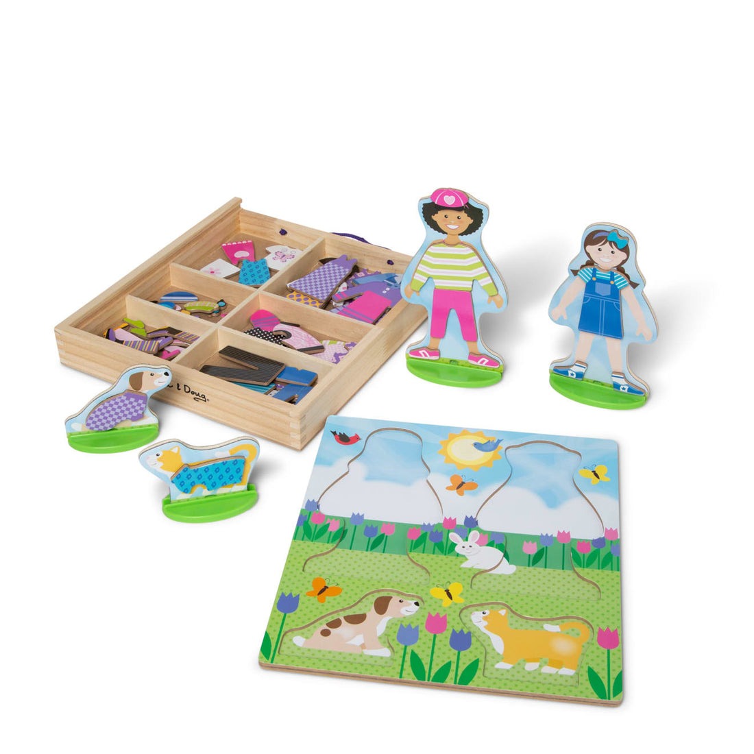 Melissa & Doug Best Friends magnetic set