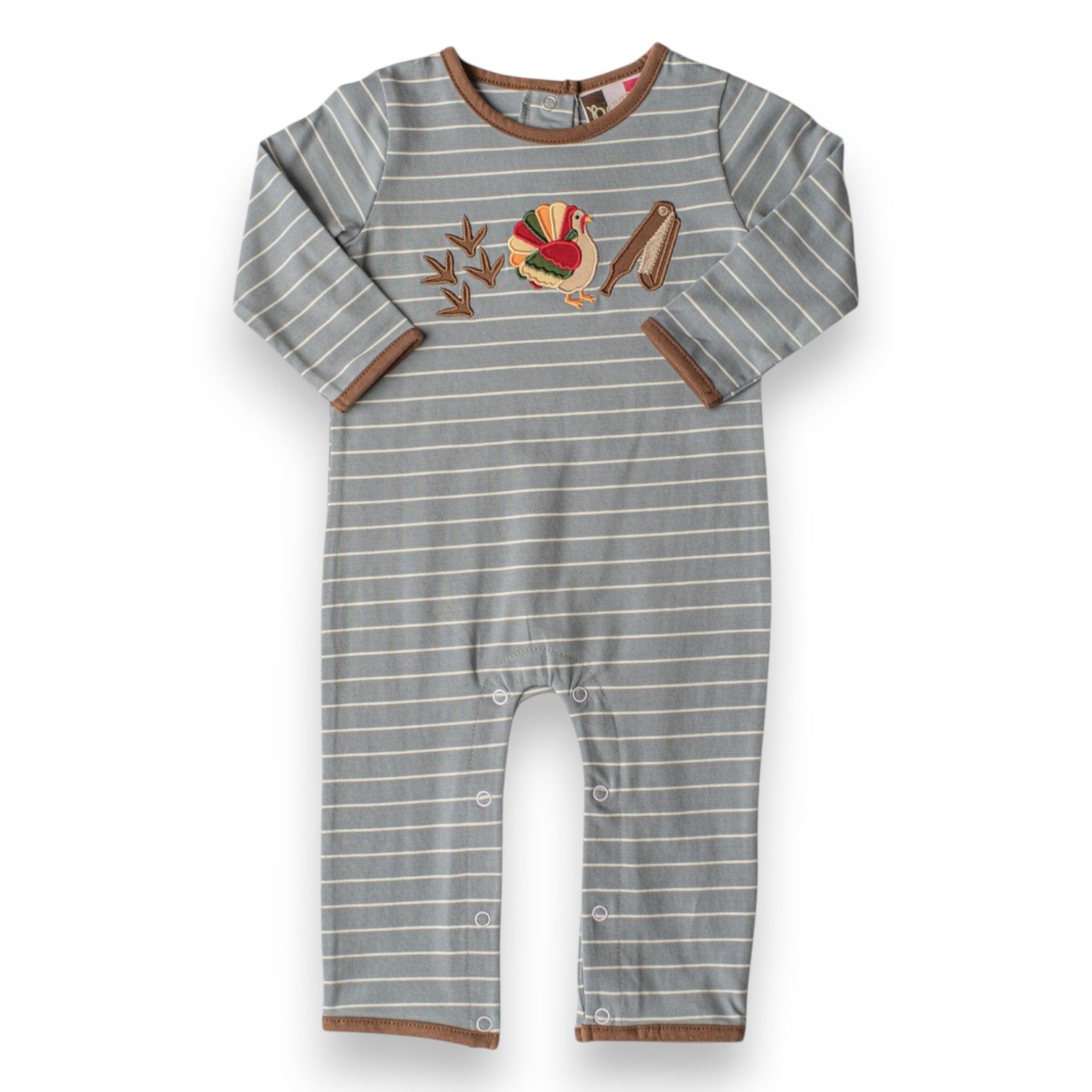 Banana Split Turkey Hunting Boys Romper 340