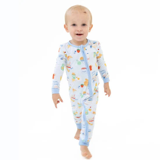 Angel Dear Breakfast Club Blue Convertible Romper 126-F26-BCB