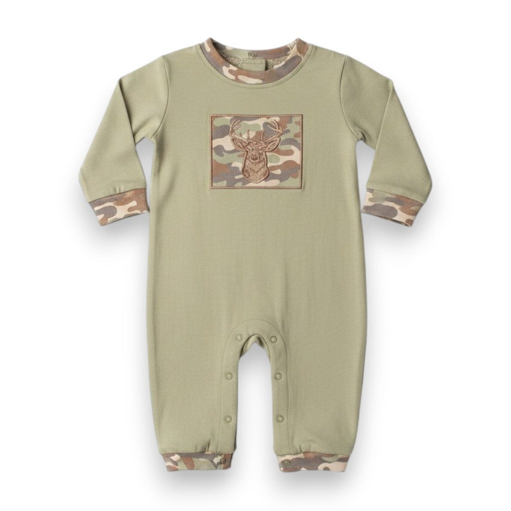 Banana Split Buck Wild Boys Romper 322 5307