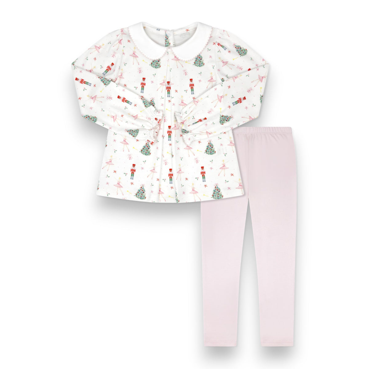 Lullaby Set Enchanted Toy Box Top W/Pink Palmer Leggings Caroline Legging Set