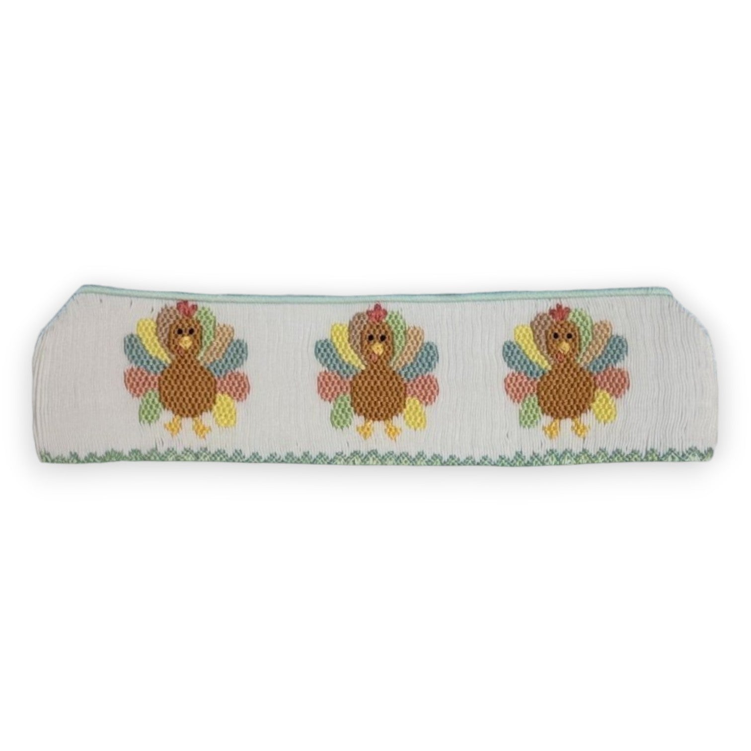 Lulu Bebe Turkey Smocked Boy Bubble Blue Blake-T