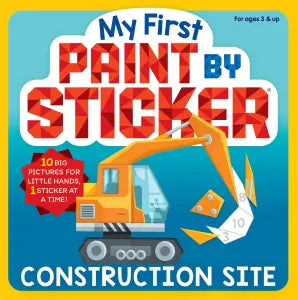 Workman Publishing My First Paint by Sticker