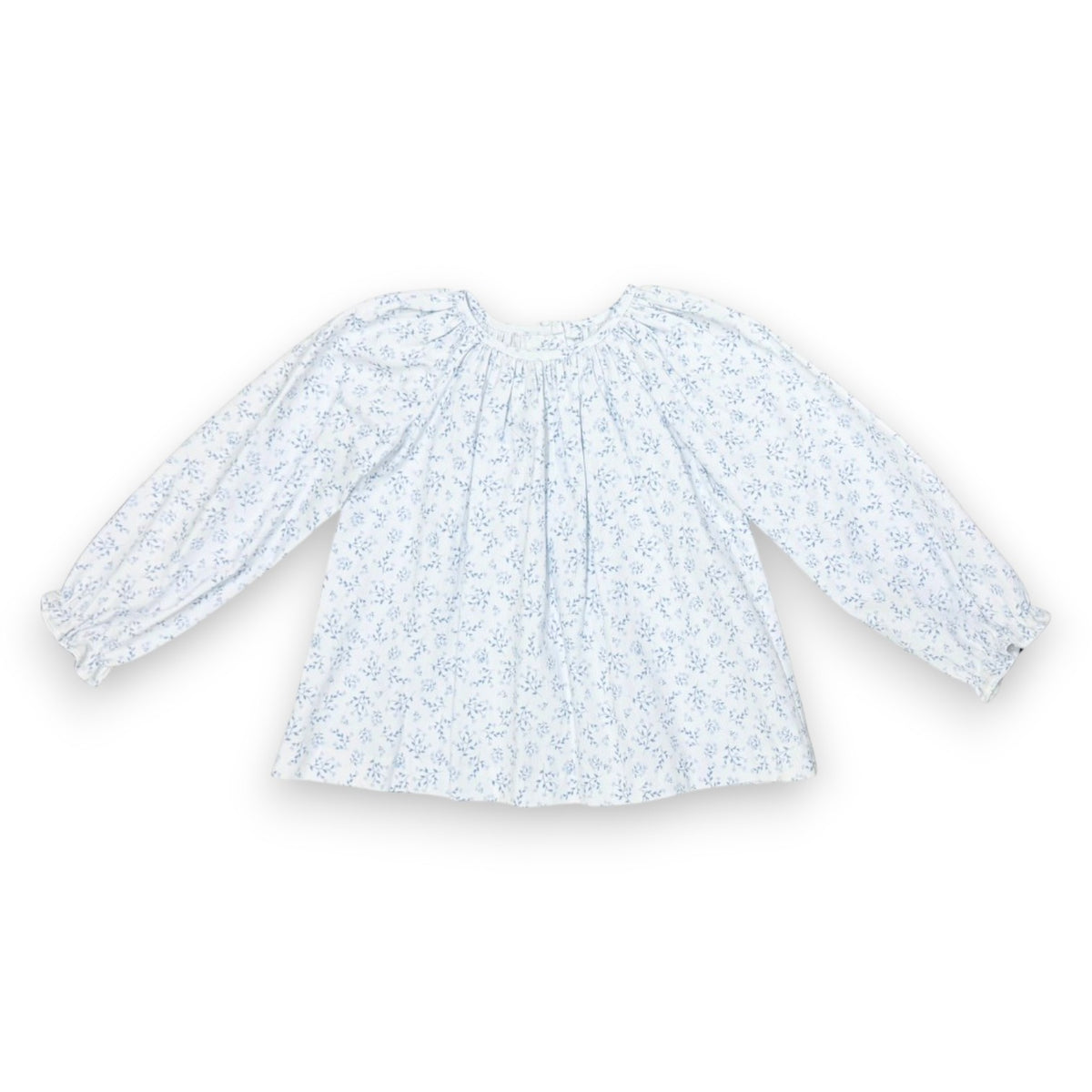 Zuccini Blue Blossom Elaine Blouse 5309