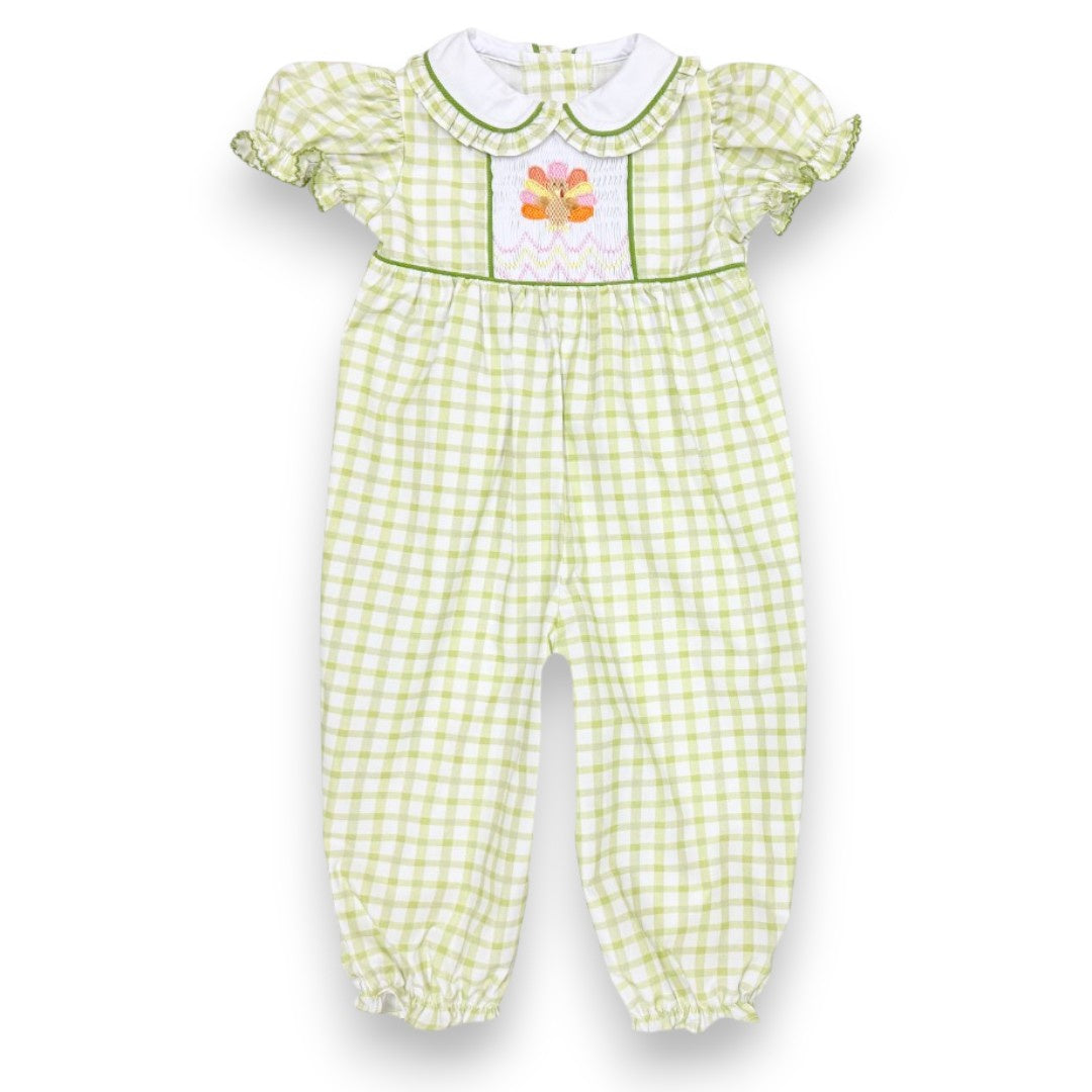 Zuccini Turkey Rose Bubble Olive Meadow Check 5309