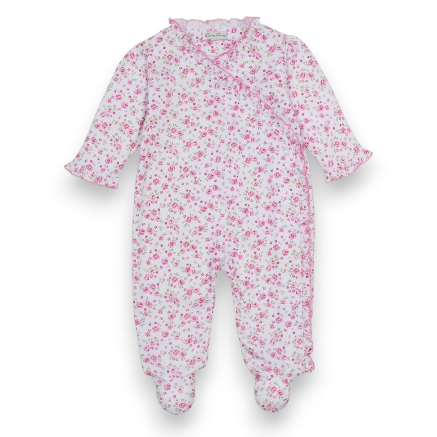 Kissy Kissy Cottage Roses Footie PRT