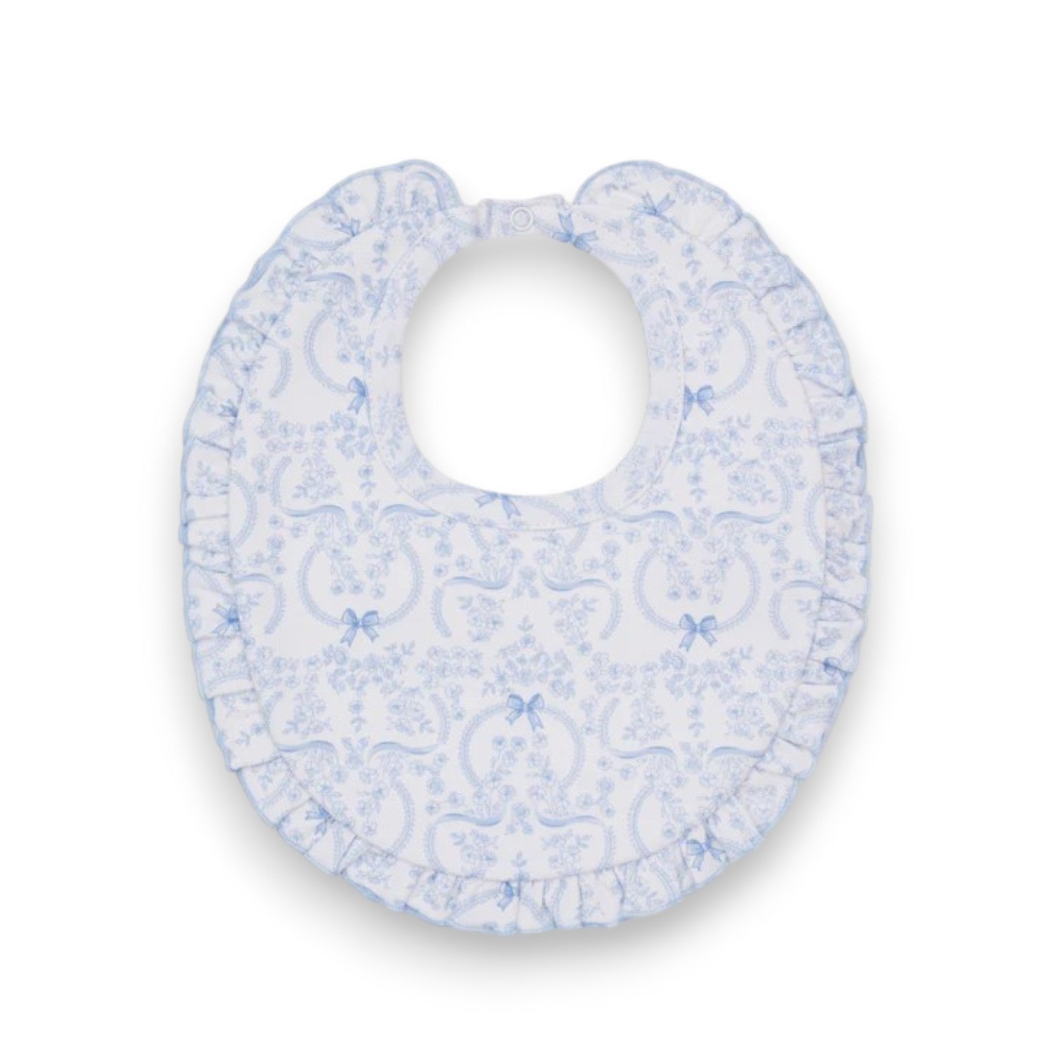 Kissy Kissy Delicate Blooming Bows Bib
