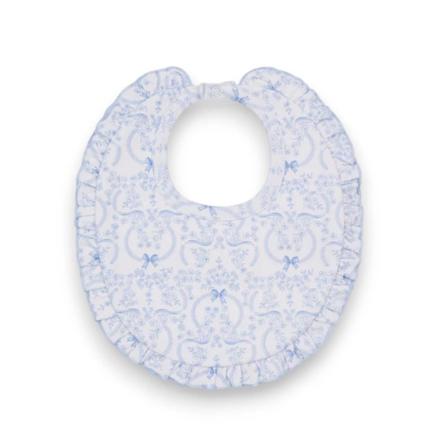 Kissy Kissy Delicate Blooming Bows Bib