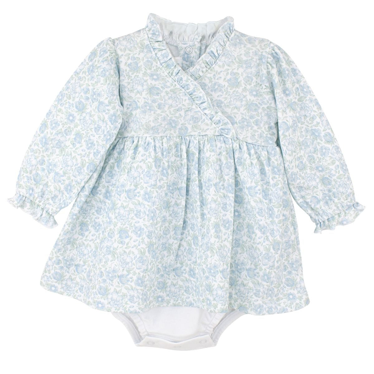 Lyda Baby Elegant Blue Floral Dress PP152-7311 5207