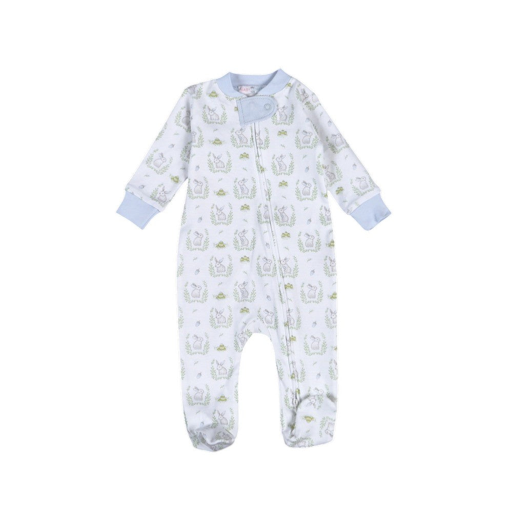 Baby Loren Easter Bunnies Zipper Footie EST-014 5301