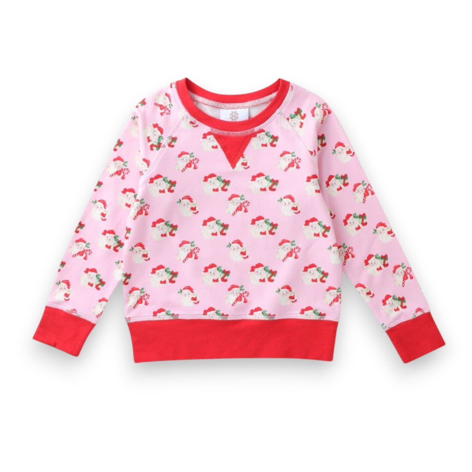 Swoon Kids Dear Santa Pink Pullover F2682