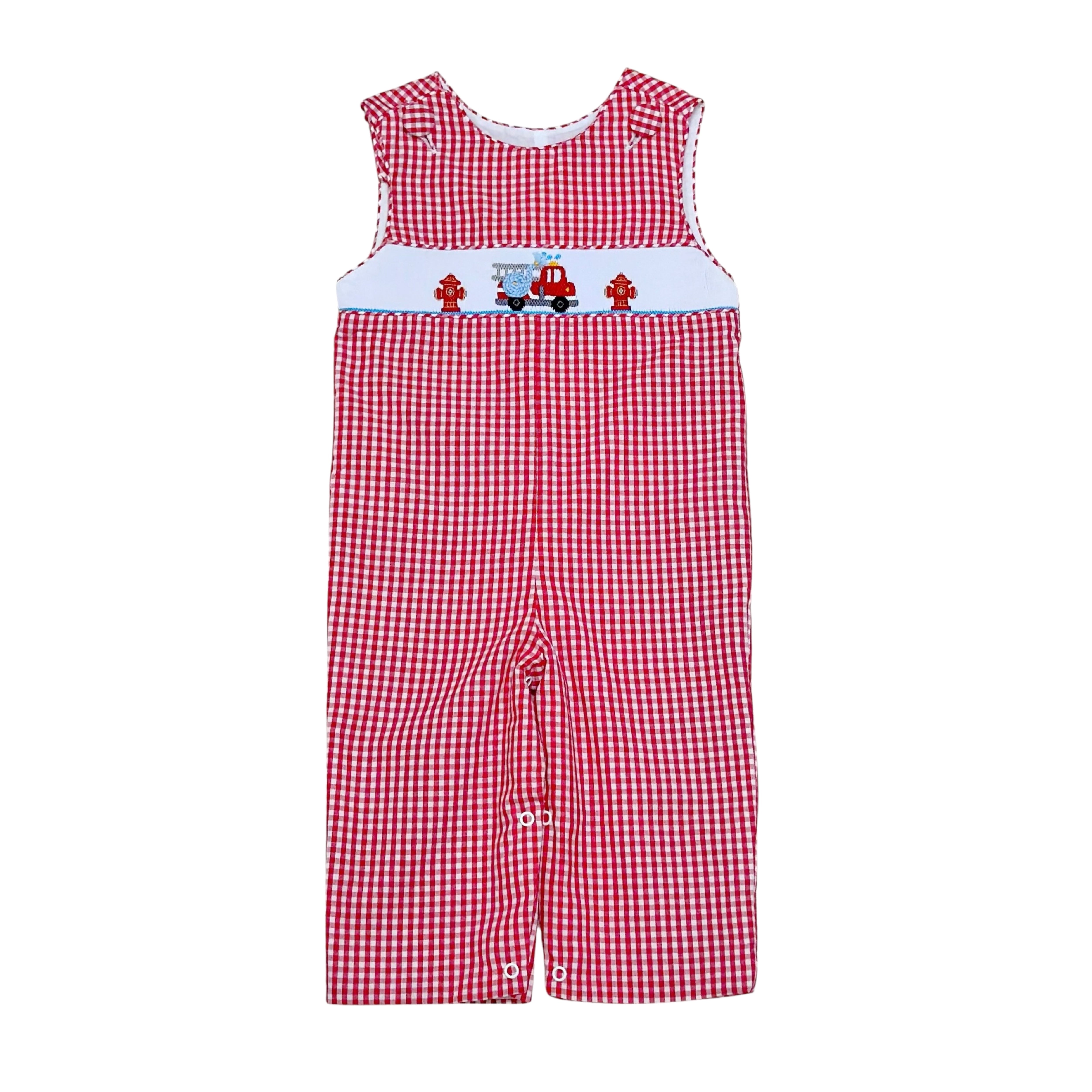 Zuccini Firetruck Ashton Longall Red Medium Check 5208