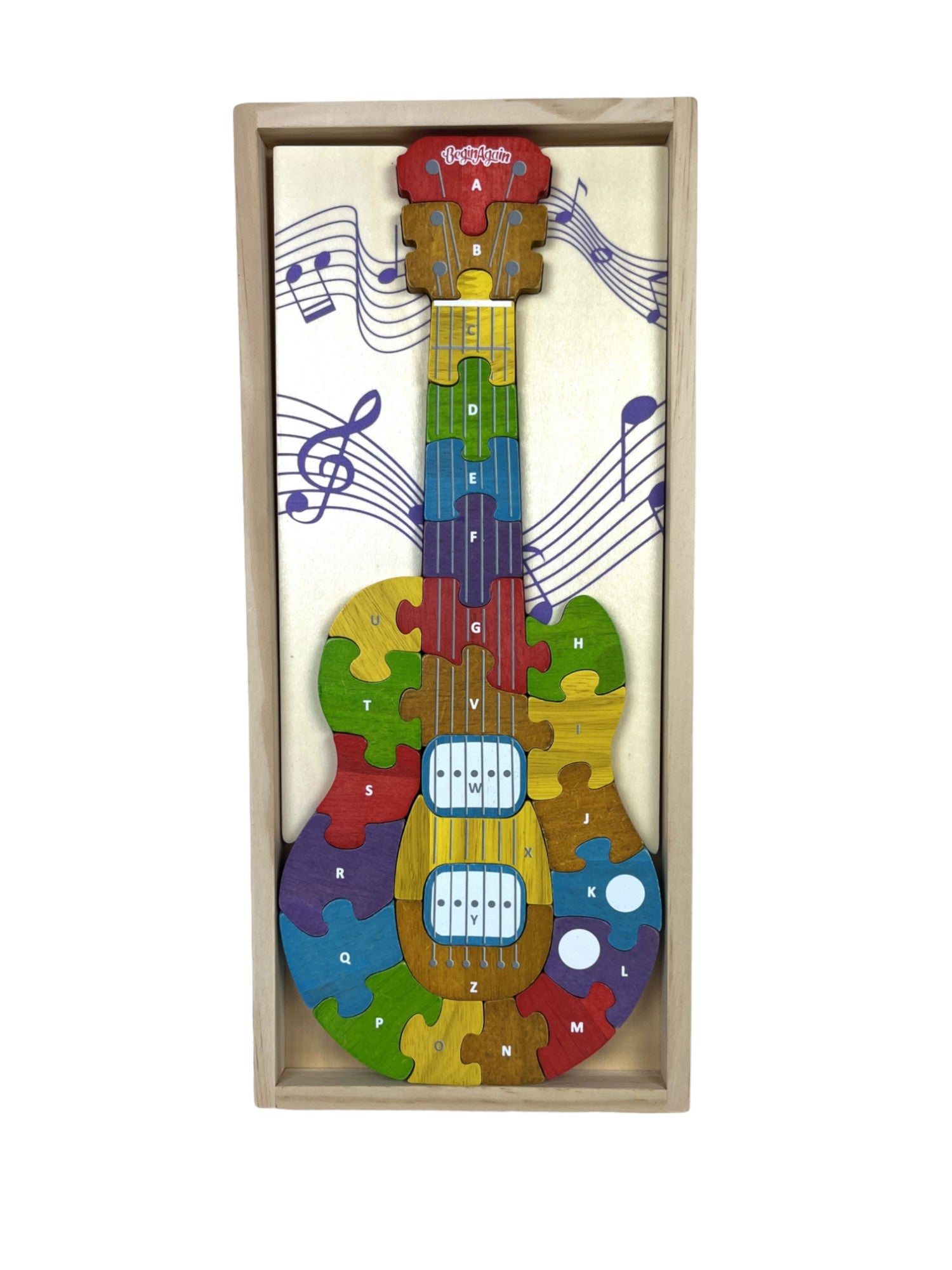 Guitar A-Z Puzzle
