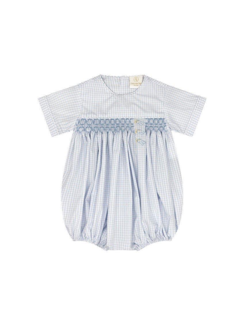Lullaby Set Hayes Bubble Classic Blue Windowpane 5302