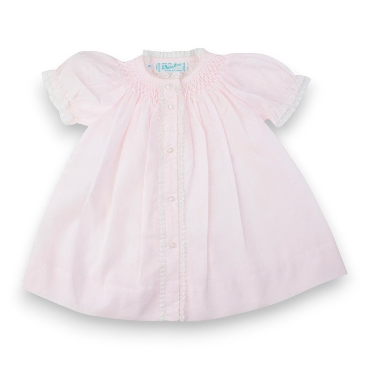Feltman Brothers Girls Honeycomb Smocked Yoke Daygown NB 74760