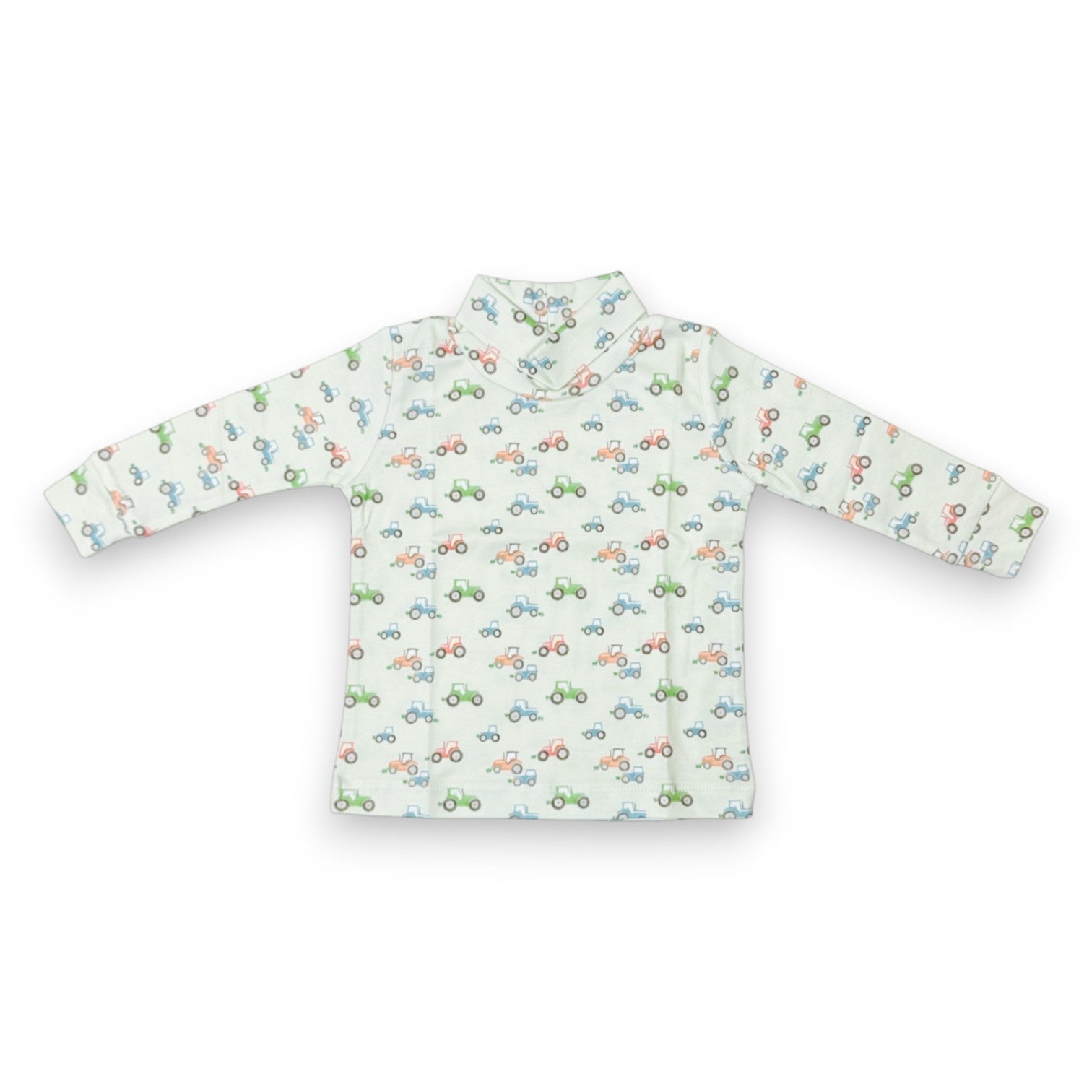 Baby Loren Tractors Pima Turtleneck TTO-010