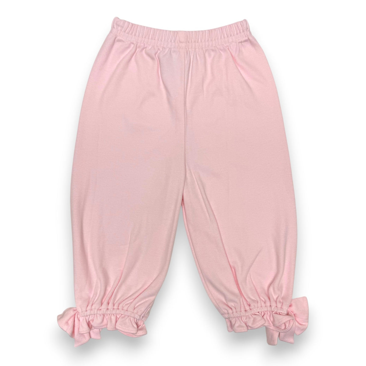 Zuccini Noelle Bow Pants Pink Knit 5309