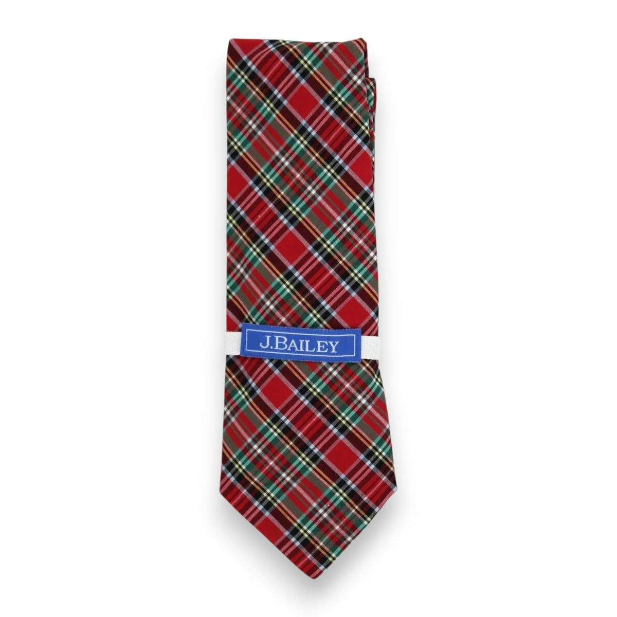 J. Bailey Tartan Plaid Long Tie 1028-Bailey-TP 5309