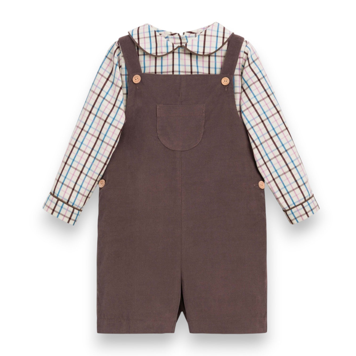 Little English Jack Shortall Set Wilmington Plaid 5308