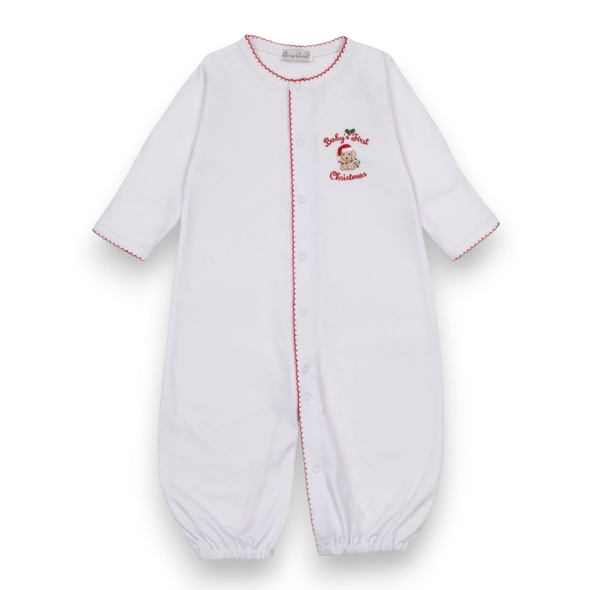 Kissy Kissy Baby's First Christmas Converter Gown KNW14630N-K195