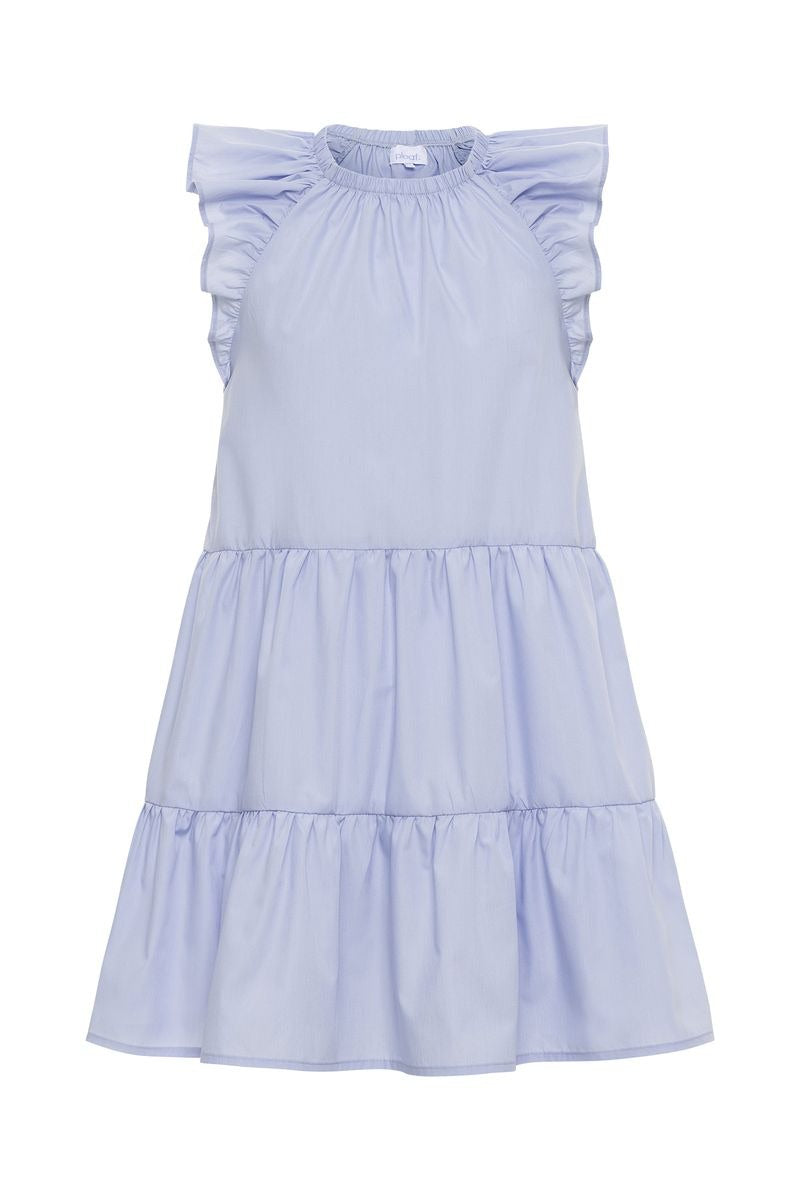 Pleat Layla Dress Pastel Blue P-00333 5302