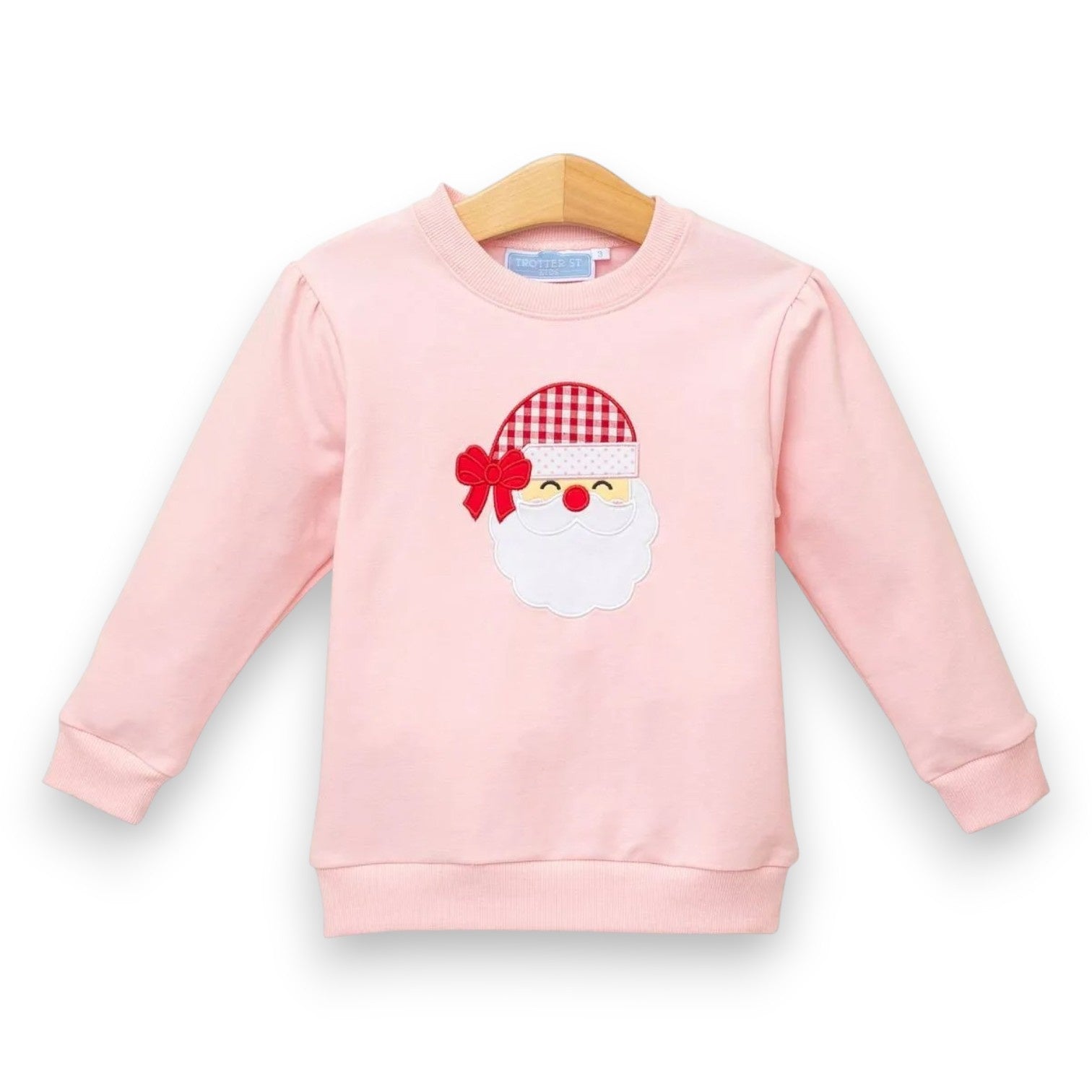 Trotter Street Kids French Terry Pullover Santa