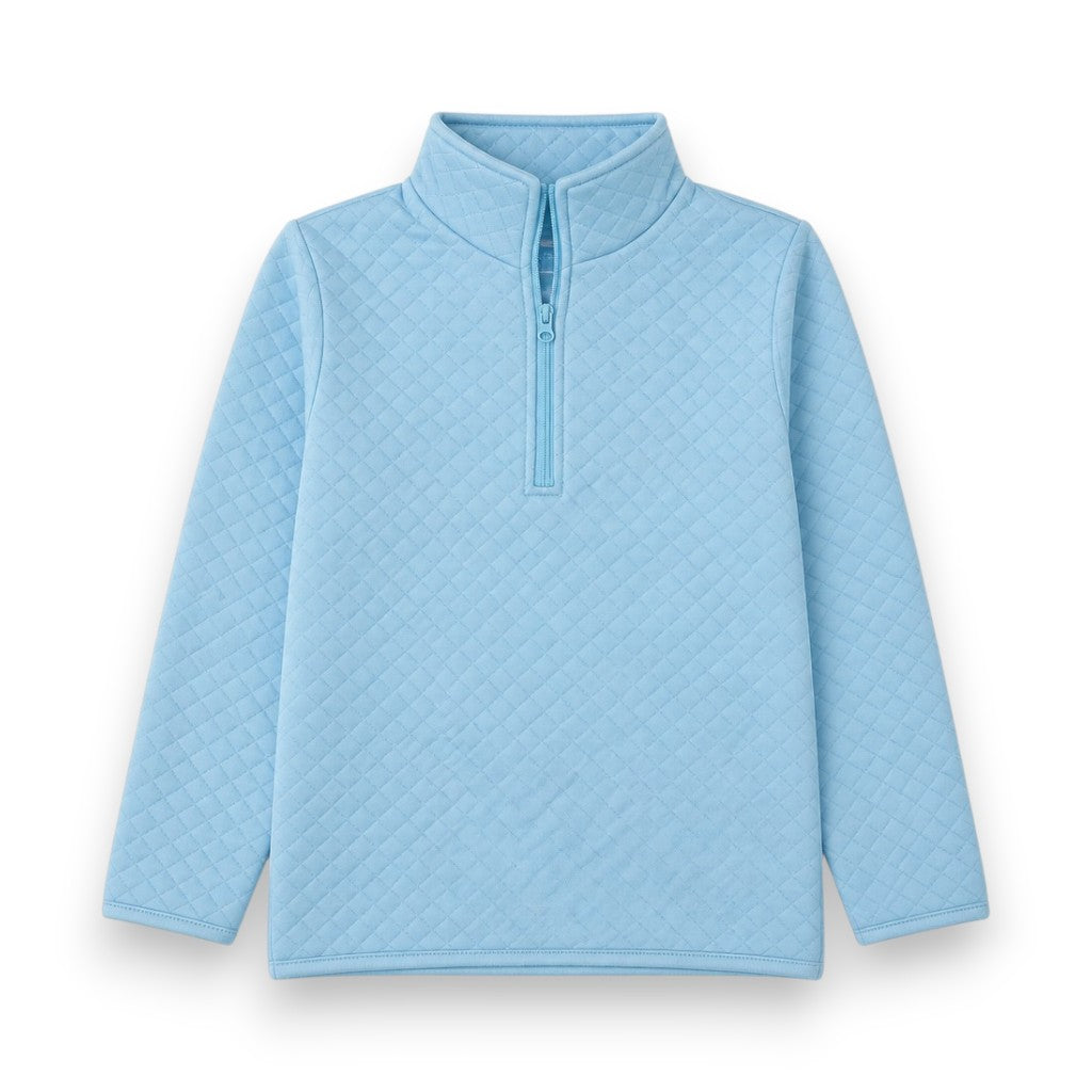 Trotter Street Kids 1/4 Zip Quilted Pullover