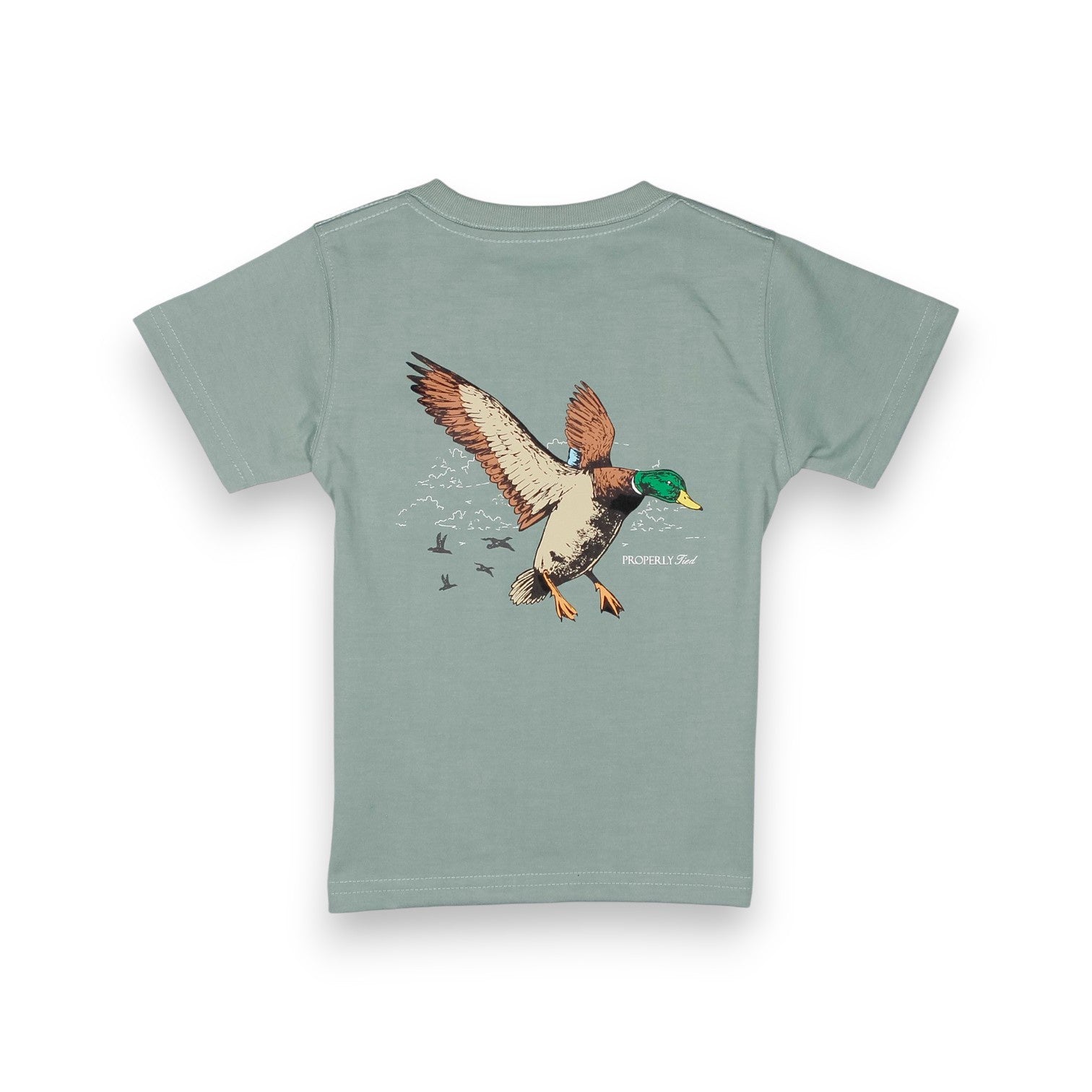 Properly Tied Boys Mallard Flight SS Fog LDG1213 Fog 5306
