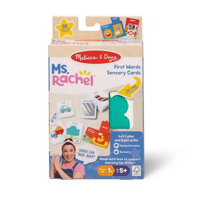 Melissa & Doug Ms. Rachel first word flash cards