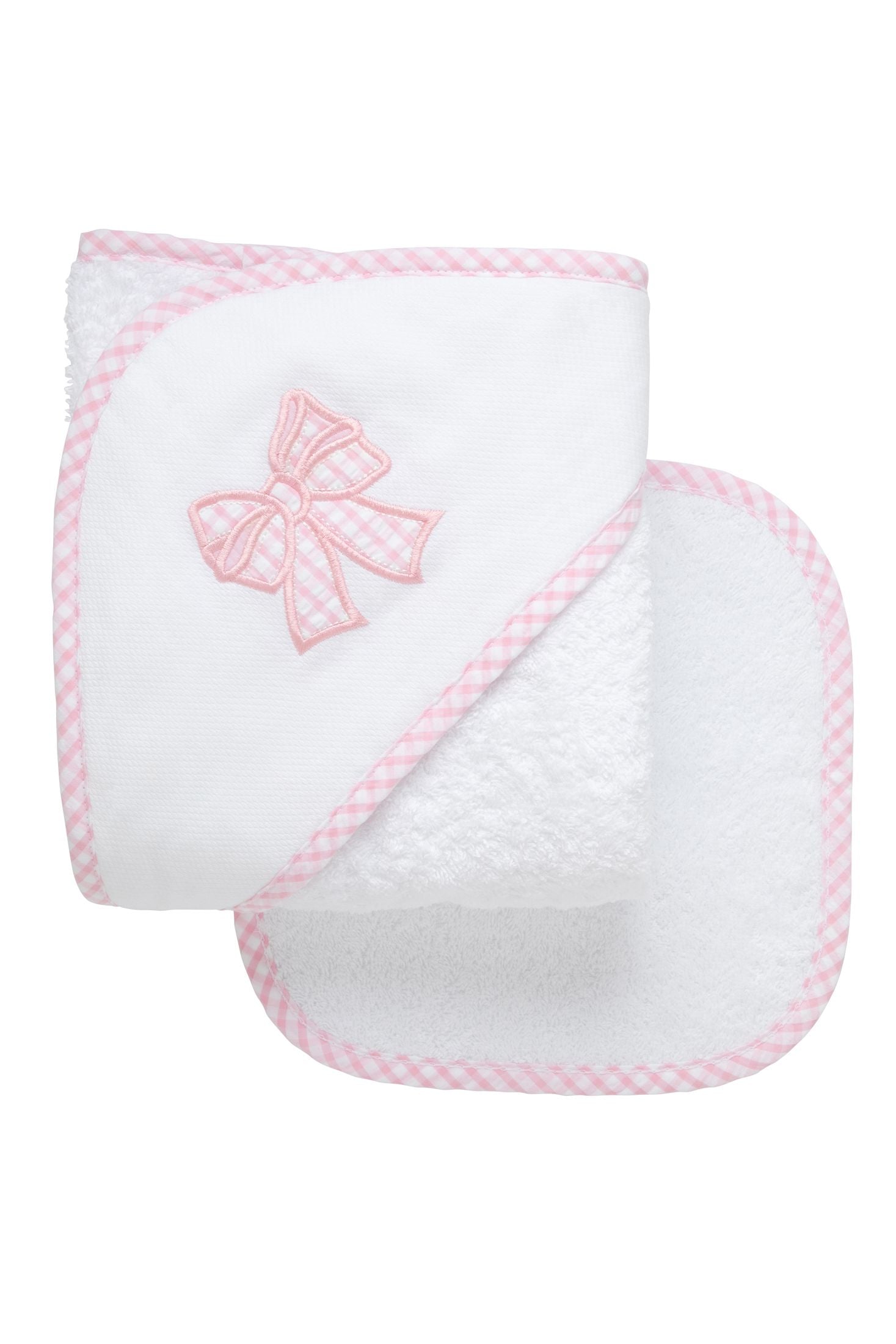 3 Marthas applique hooded towel set NEW