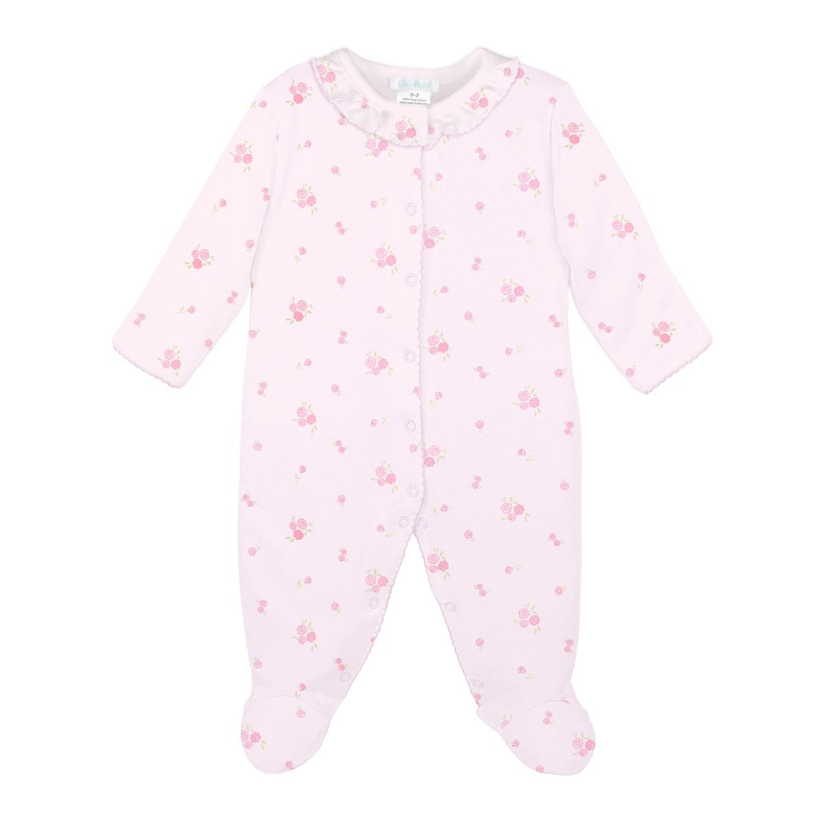 Lyda Baby Rose Floral Footie PP03CB-7302PK 5207