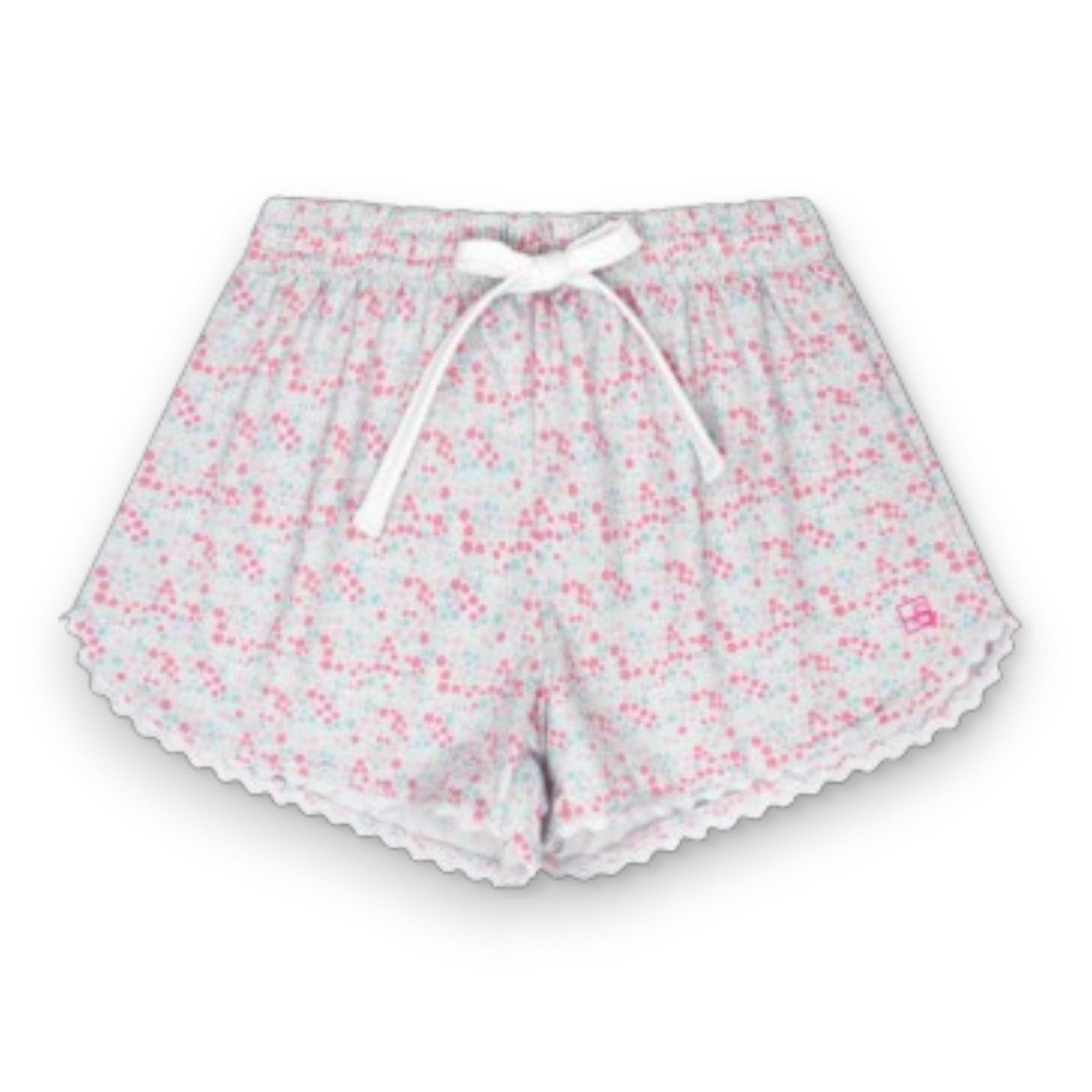 Set Athleisure Petal Play With Pure Coconut Tie and Ric Rac Emily Short 5306