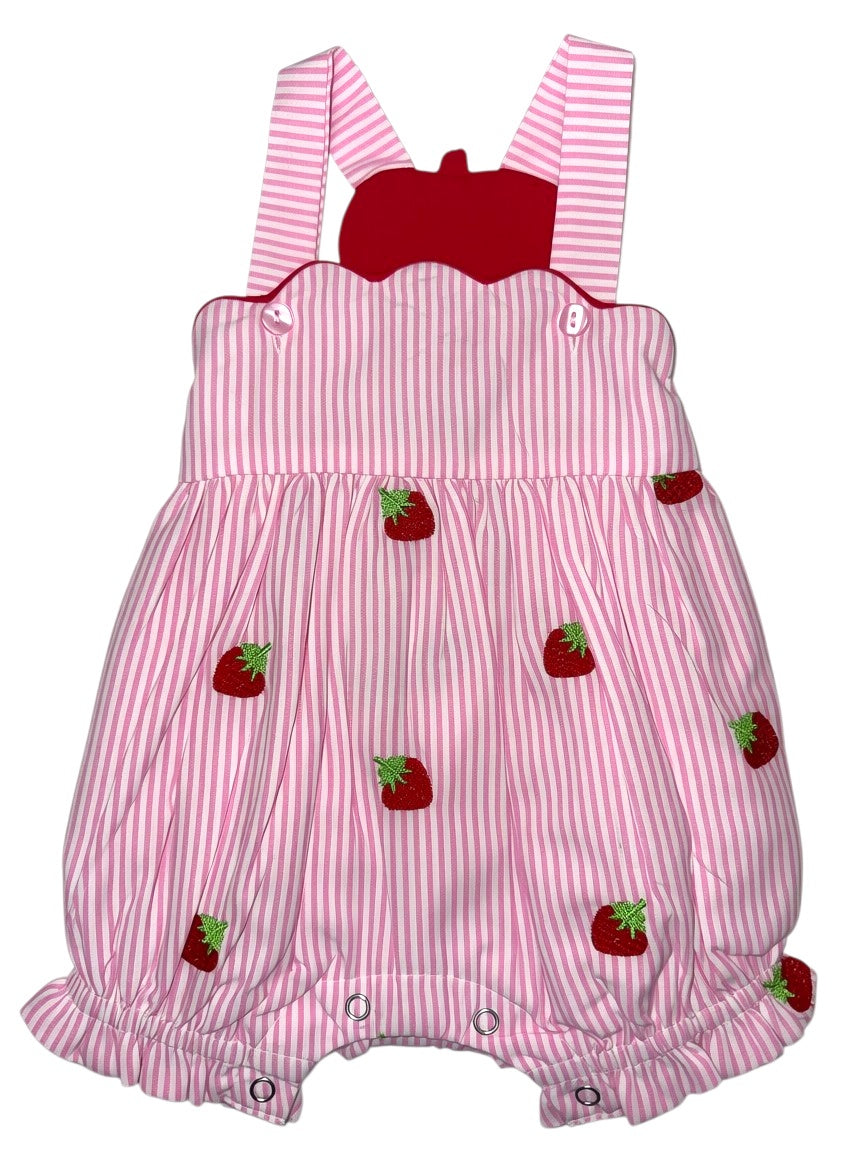 Cotton Kids Strawberry Romper 5247