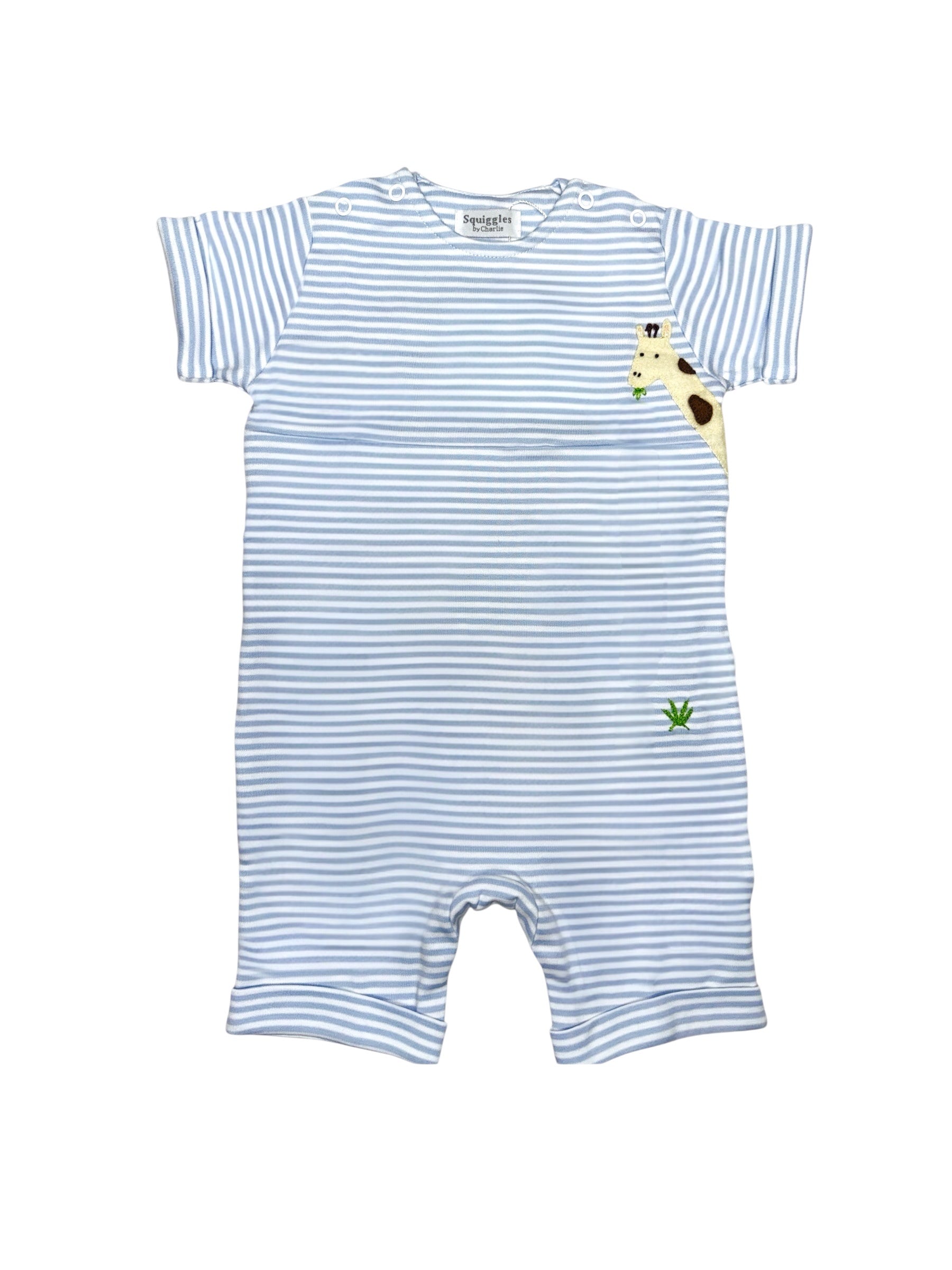 Squiggles Walk With Mom Boy's Straight Romper 208/644/5391