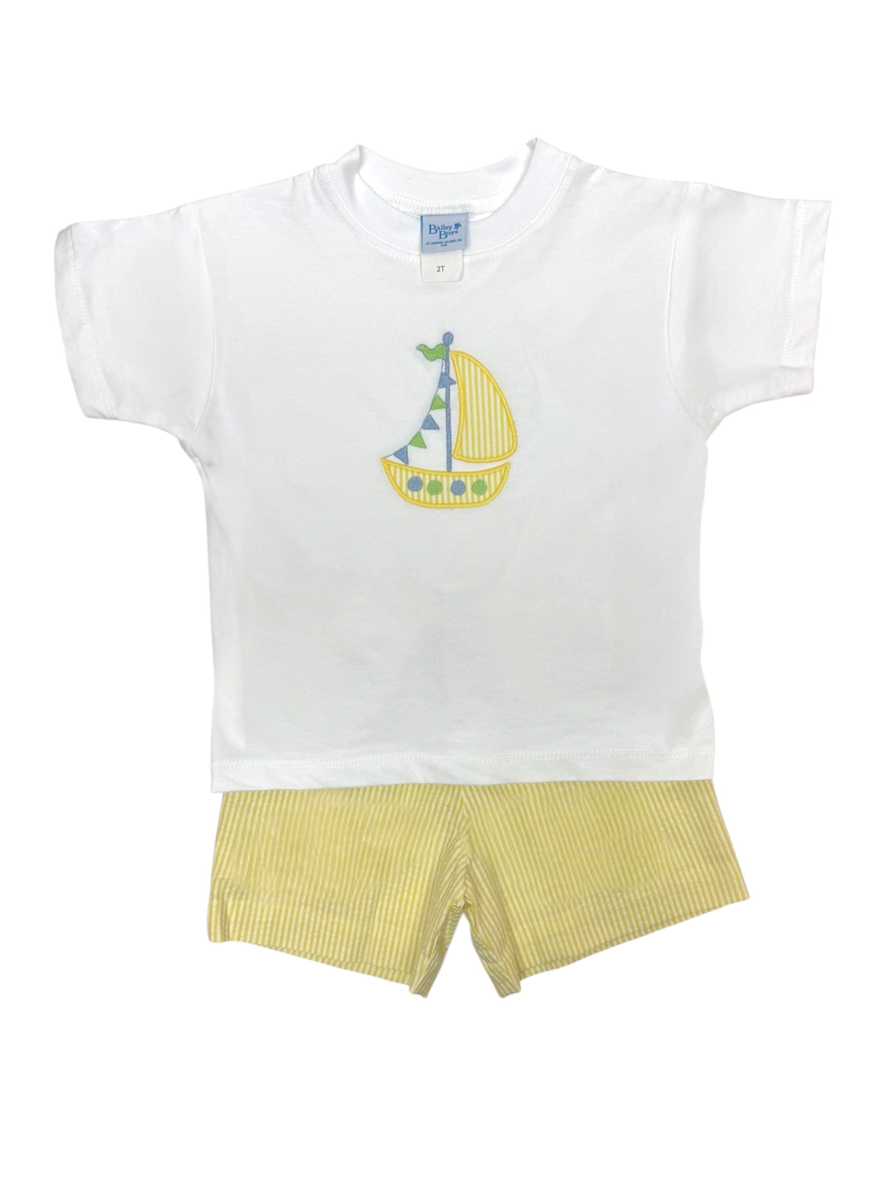 Bailey Boys Sail Away Boys Short Set 26113-TSB 5303