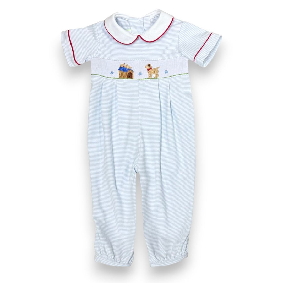 Zuccini Playful Pups Brandon Bubble Lt Blue Bitty Knit 5306