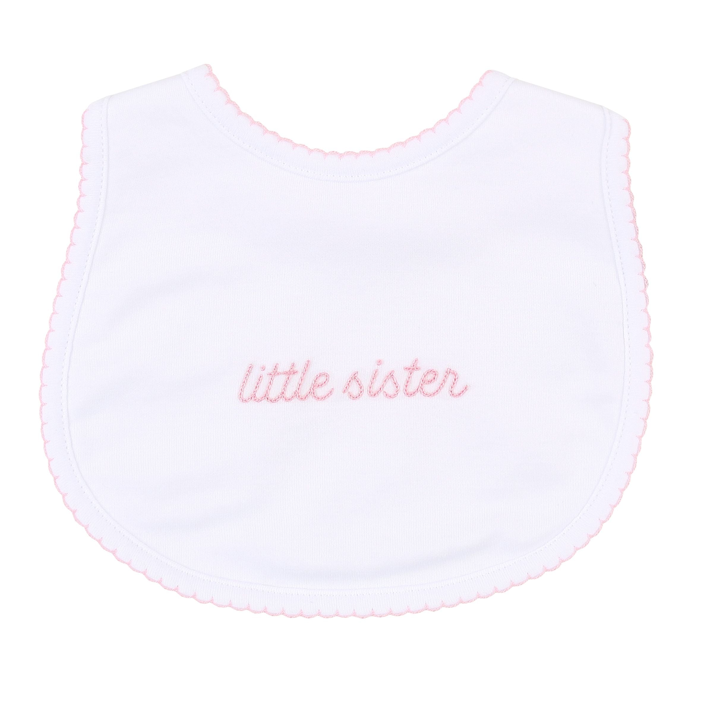 Magnolia Baby Brother and Sister Emb Bib 5010