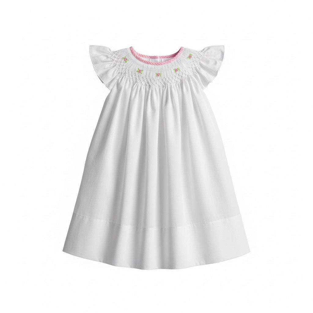 Rosalina White Bishop Angel Sleeve W/Red 10147 5303