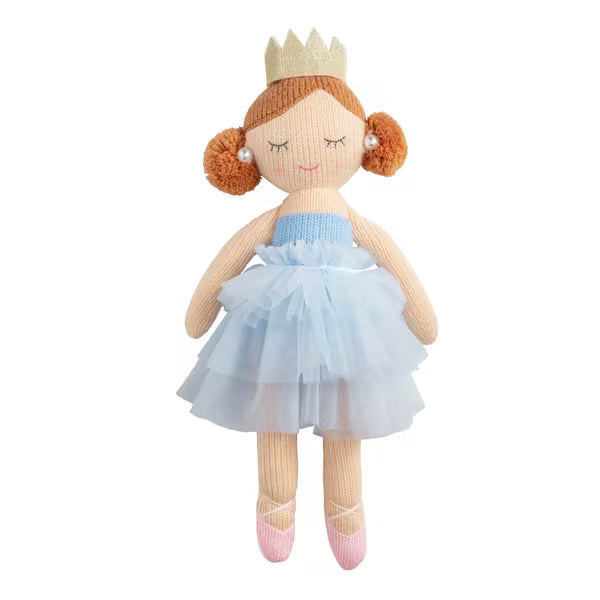 Mud Pie Princess knit doll