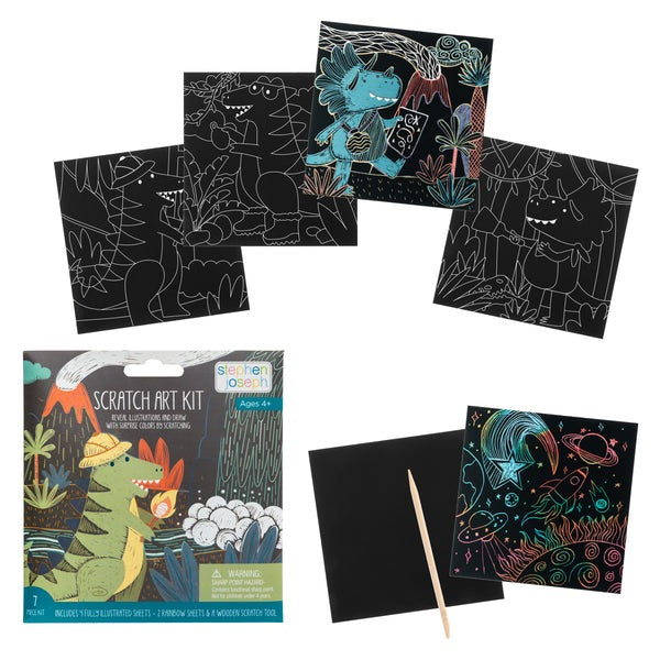 Stephen Joseph scratch art kit