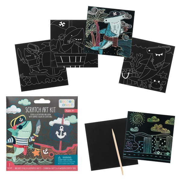 Stephen Joseph scratch art kit