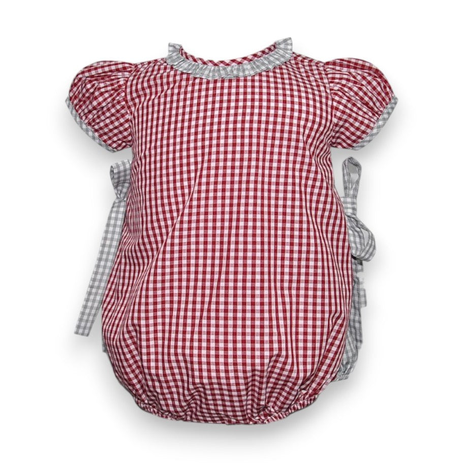 Southern Saturday Crimson/Gray Girl Bubble SS232-GB