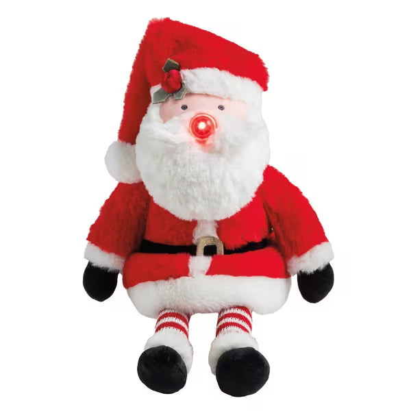 Mud Pie light up Christmas plush